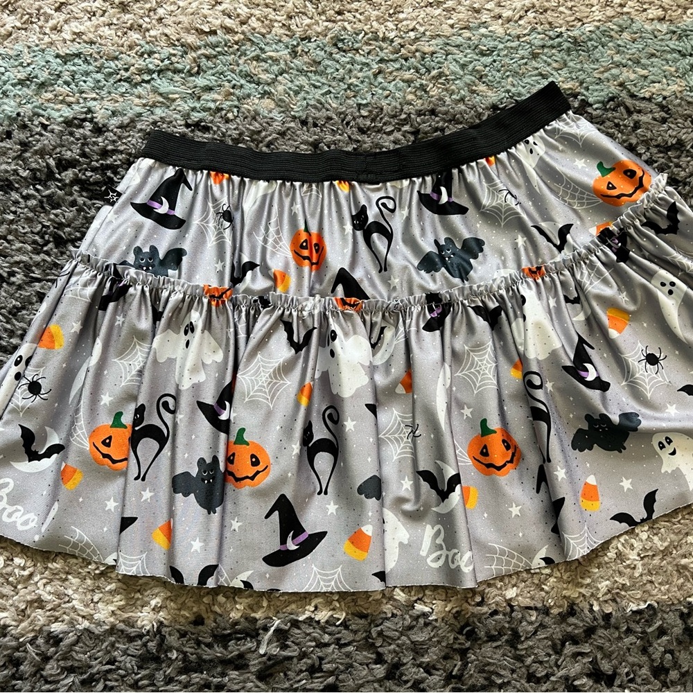 Sparkle Athletic Halloween Running Skirt